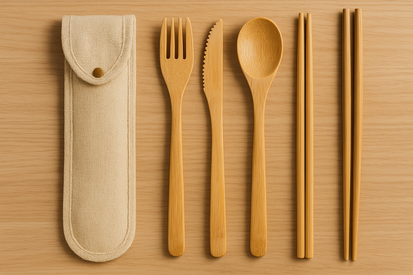 Bamboo Cutlery Set